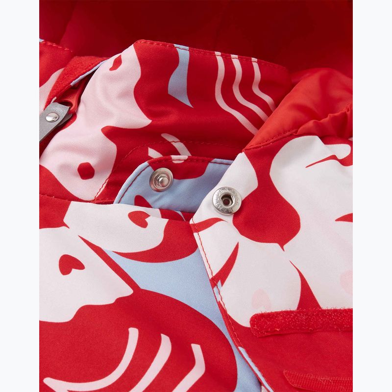 Dětská lyžařská bunda  Reima Palsi tomato red 11
