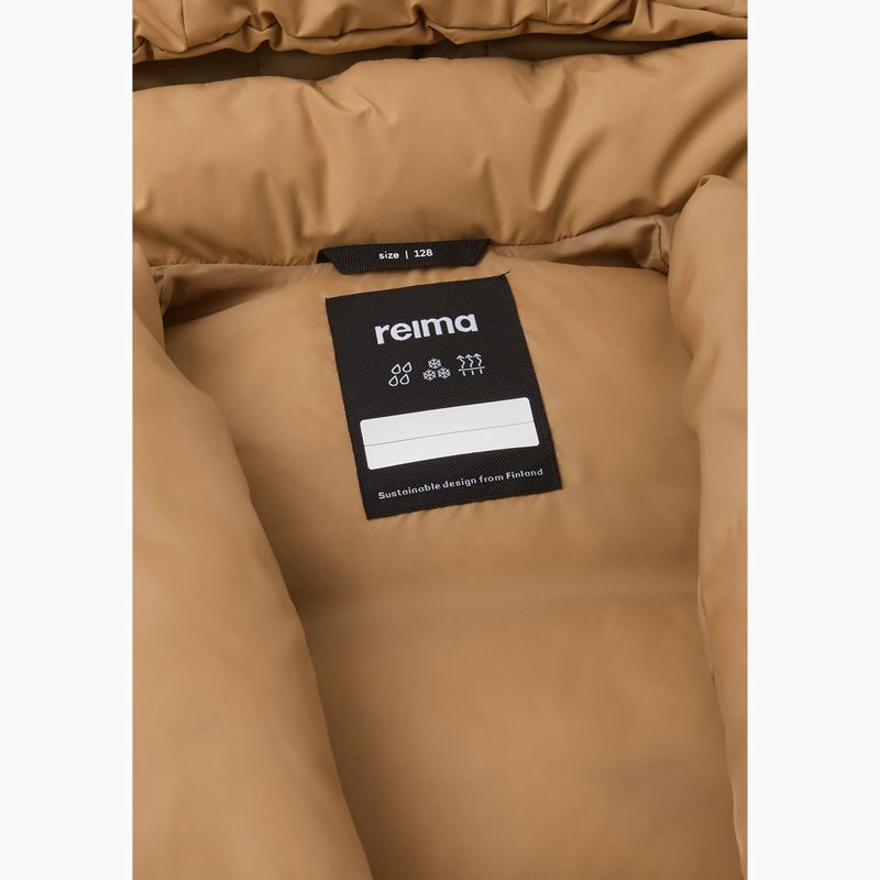 Dětská péřová bunda  Reima Paimio peanut brown 4