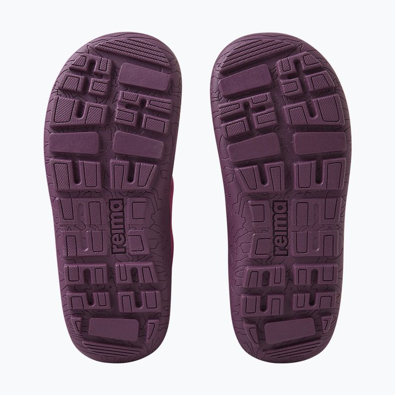 Dětské barefoot boty Reima Hyppii cool burgundy 8