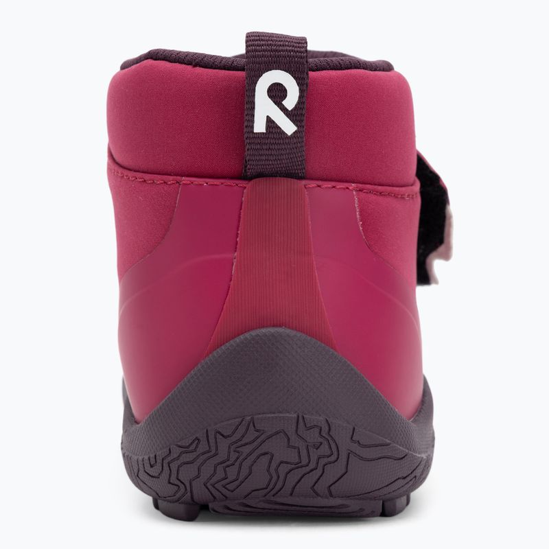 Dětské barefoot boty Reima Hyppii cool burgundy 6