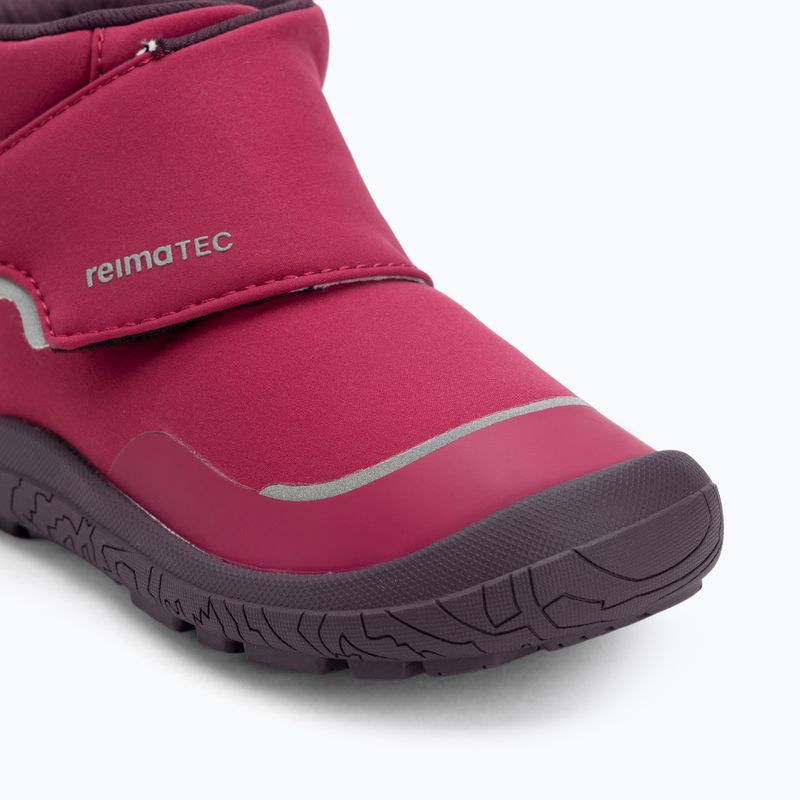 Dětské barefoot boty Reima Hyppii cool burgundy 7