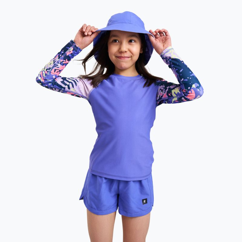Dětské plavecké tričko longsleeve Reima Sukeltaja breezy violet