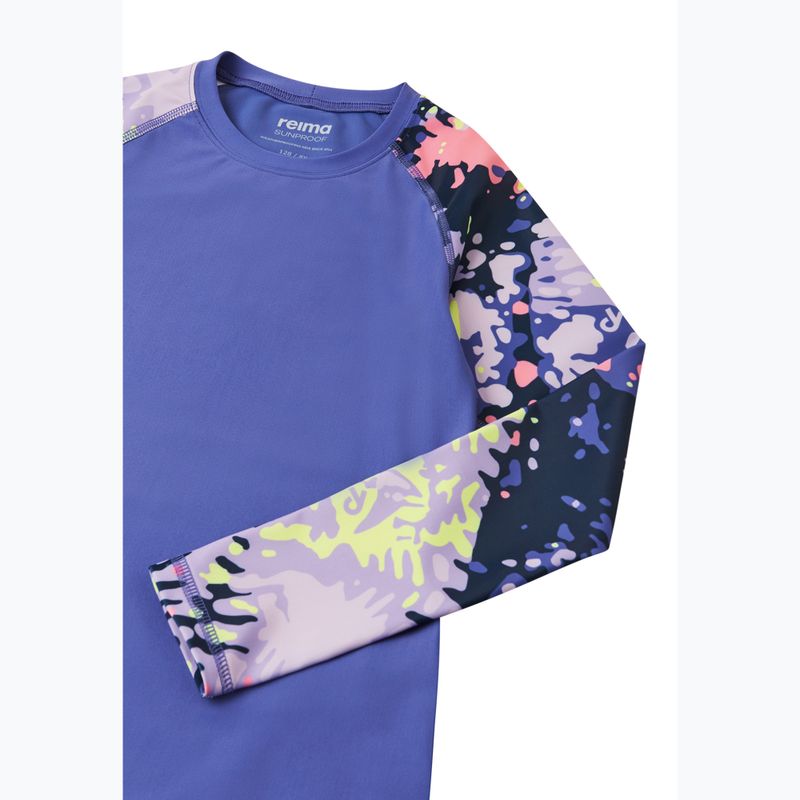 Dětské plavecké tričko longsleeve Reima Sukeltaja breezy violet 4