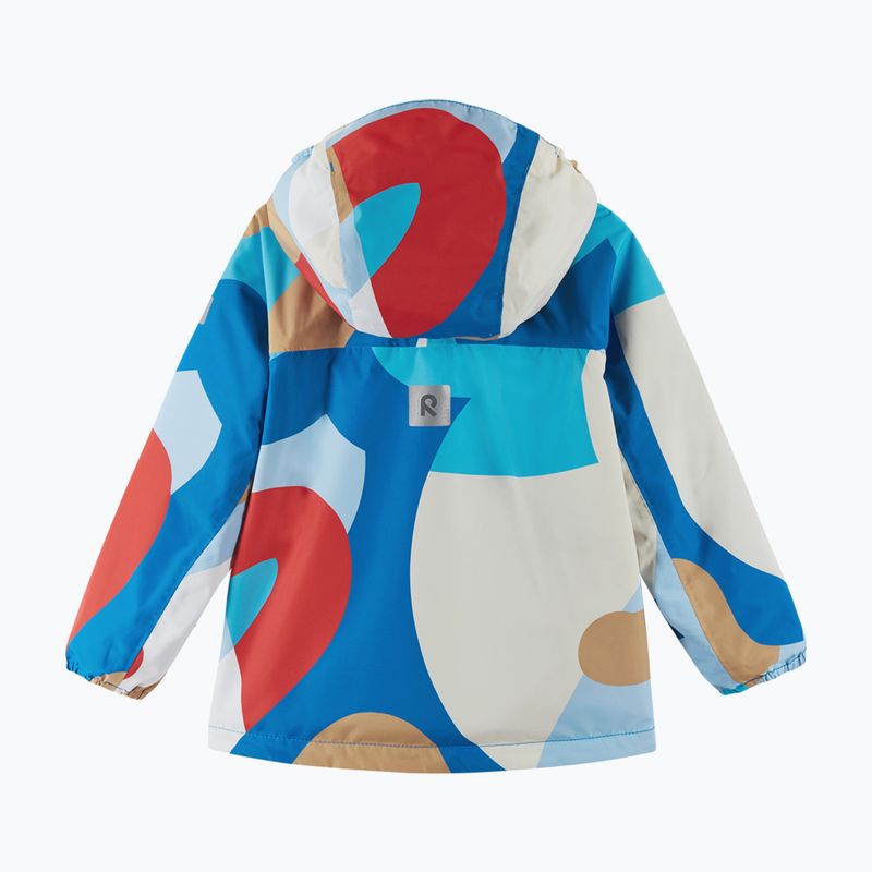 Dětská bunda do deště Reima Tiihala bright blue 2