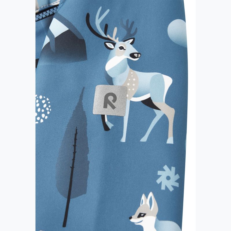 Dětská softshellová kombinéza Reima Mjosa blue ocean 8