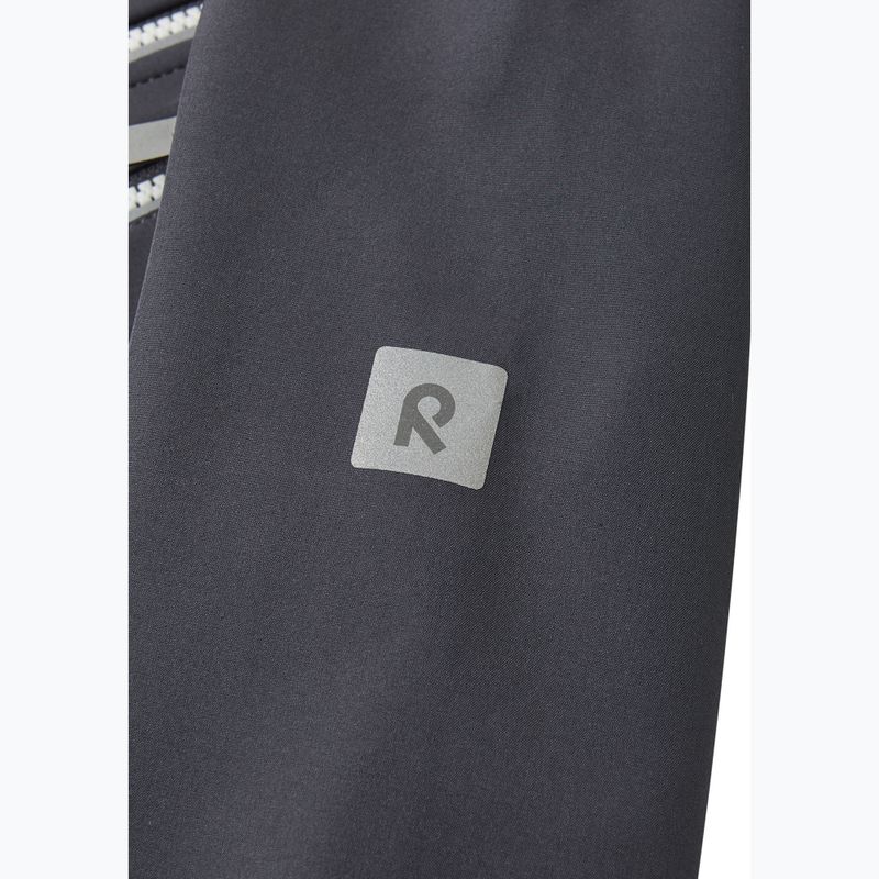 Dětská softshellová bunda Reima Vantti soft black 6