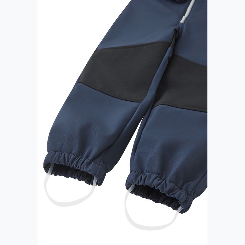 Dětská softshellová kombinéza Reima Nurmes deep navy 5