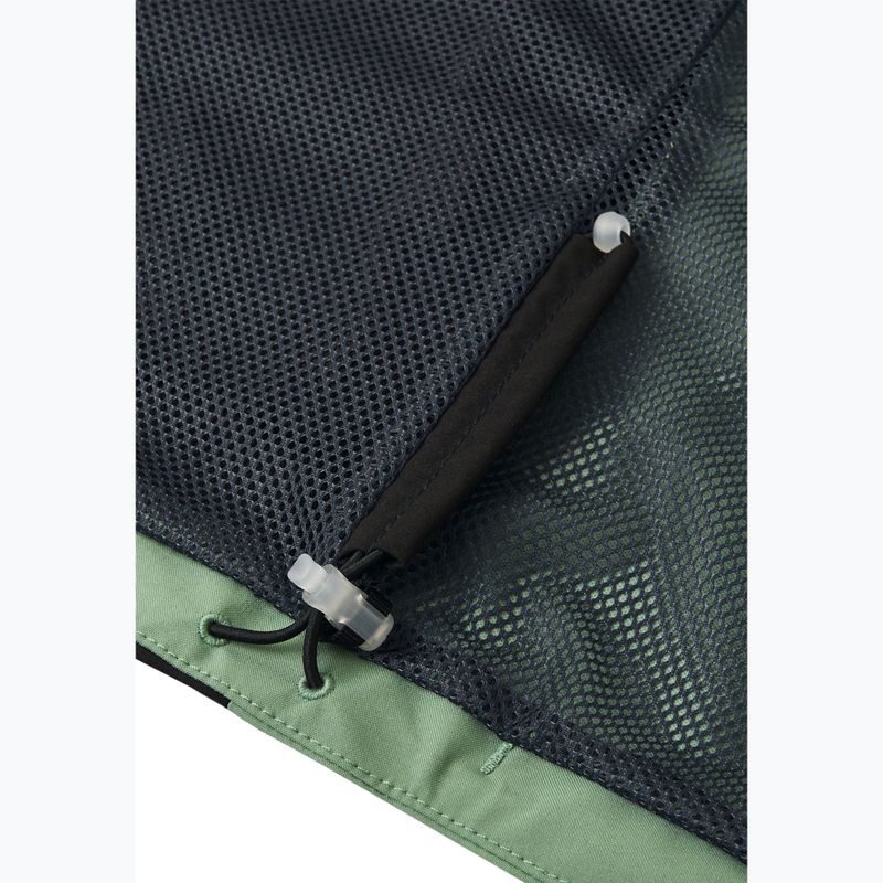 Dětská hybridní bunda Reima Vaeltava green clay 9