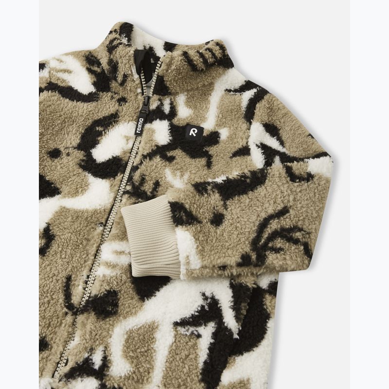 Dětská fleecová mikina Reima Turkkinen earthy beige 3
