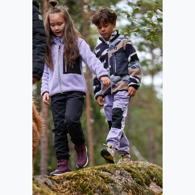 Dětská fleecová mikina Reima Turilas soft black 8