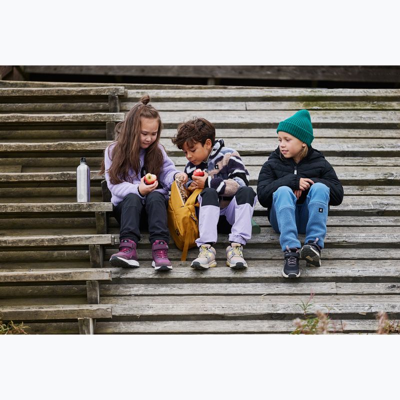 Dětská fleecová mikina Reima Turilas soft black 9