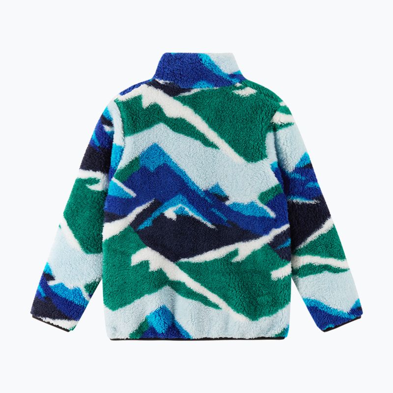 Dětská fleecová mikina Reima Turilas deeper green 2