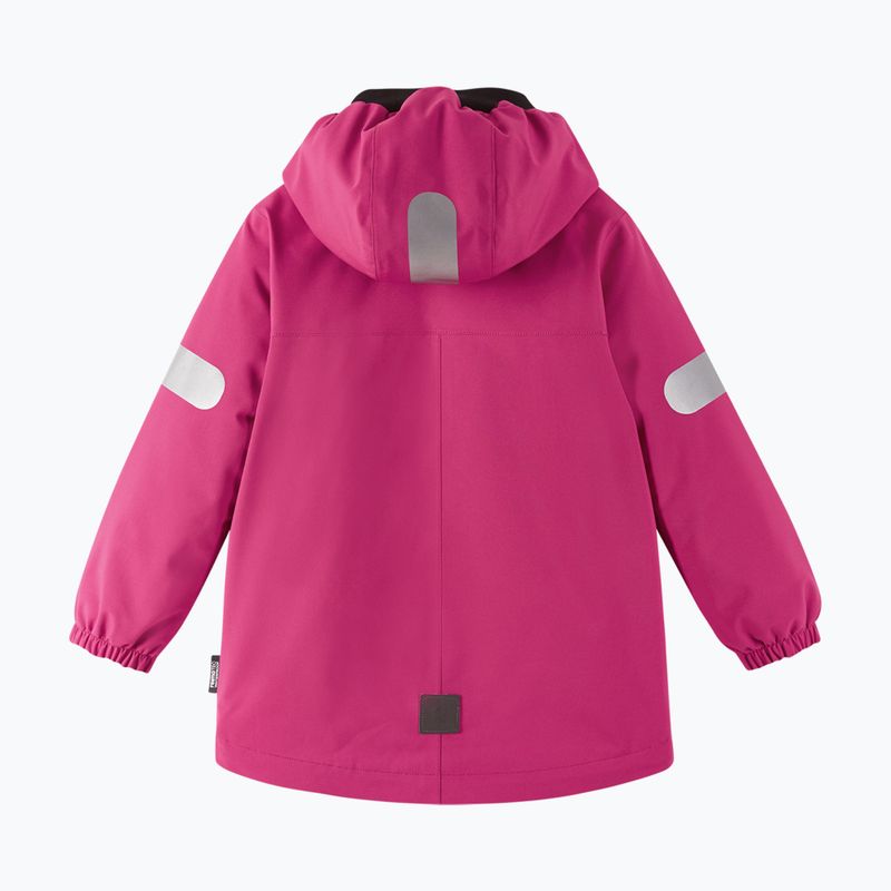 Dětská bunda do deště Reima Symppis rosy berry 3