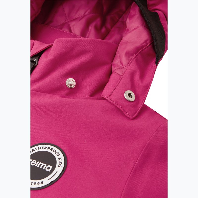 Dětská bunda do deště Reima Symppis rosy berry 5