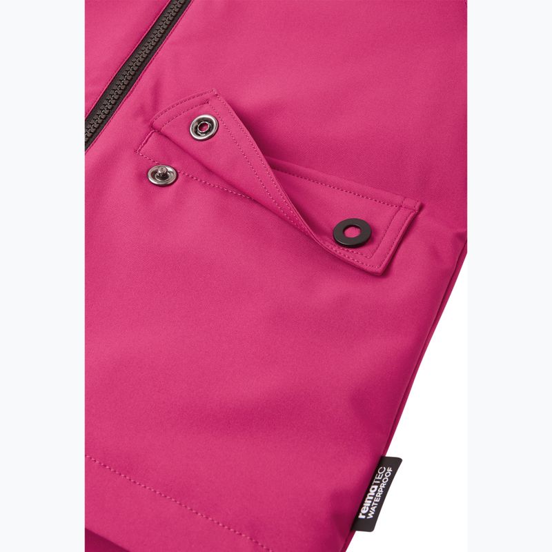 Dětská bunda do deště Reima Symppis rosy berry 7