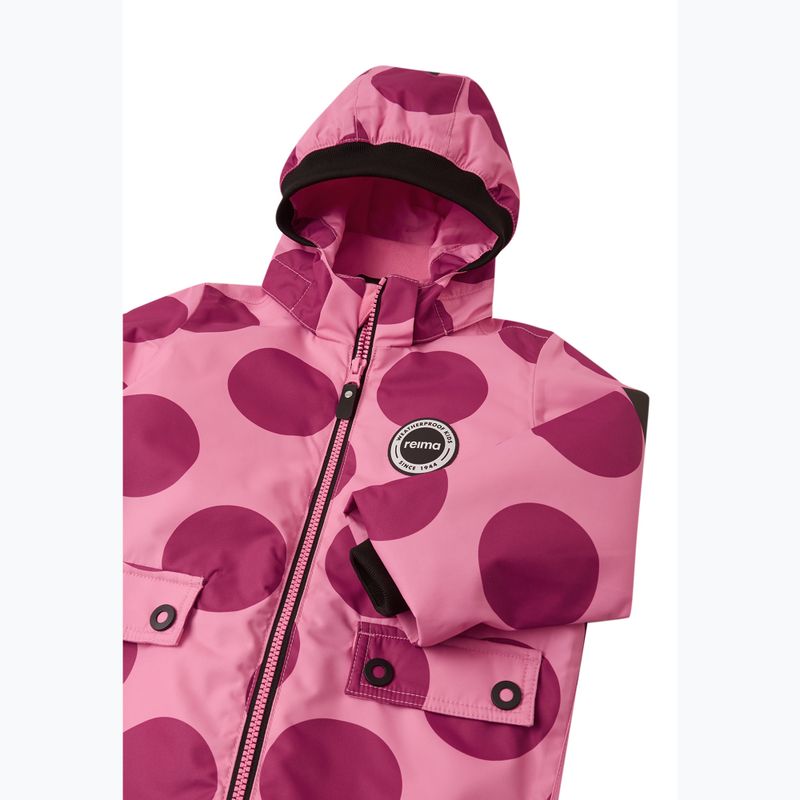 Reima Marte Mid softshellová dětská kombinéza soft coral 4