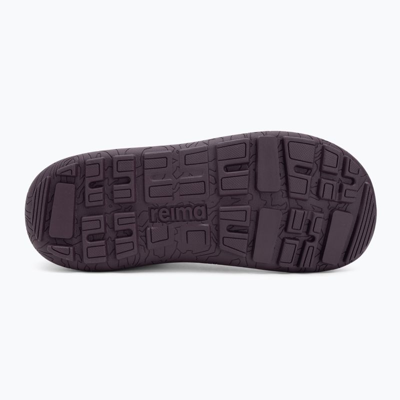 Dětské barefoot boty Reima Loikkii cool burgundy 4