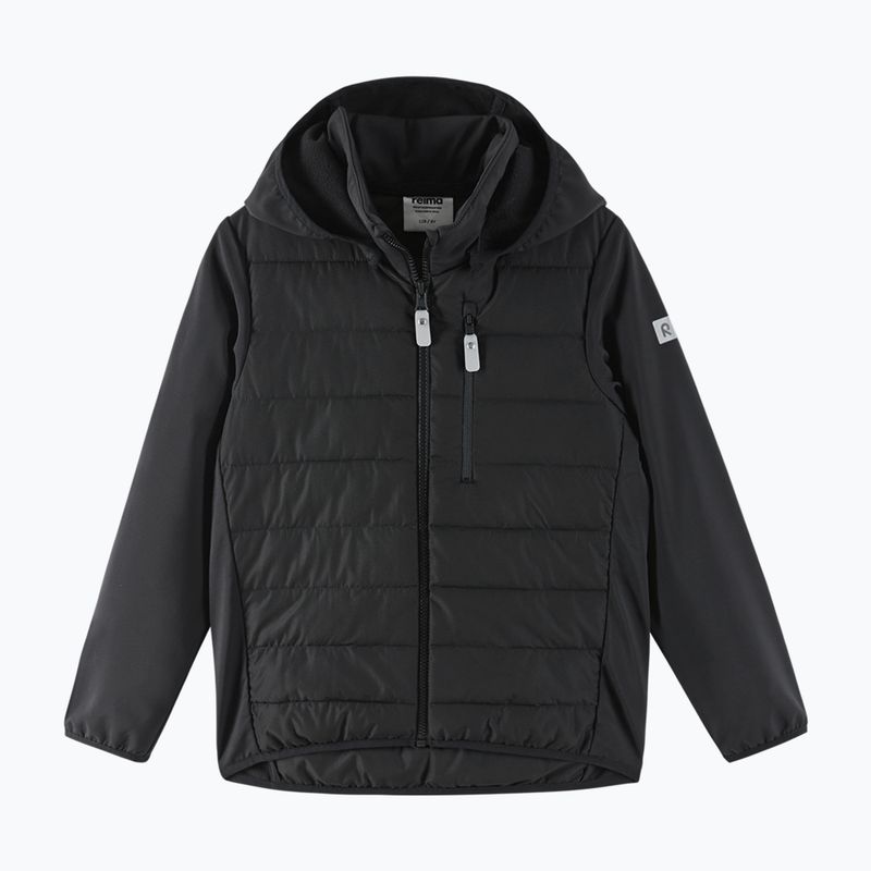 Dětská hybridní bunda Reima Vaihto black 2