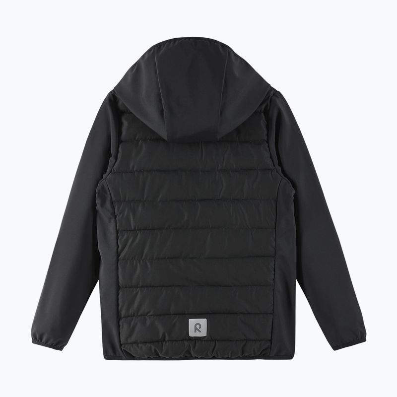Dětská hybridní bunda Reima Vaihto black 3