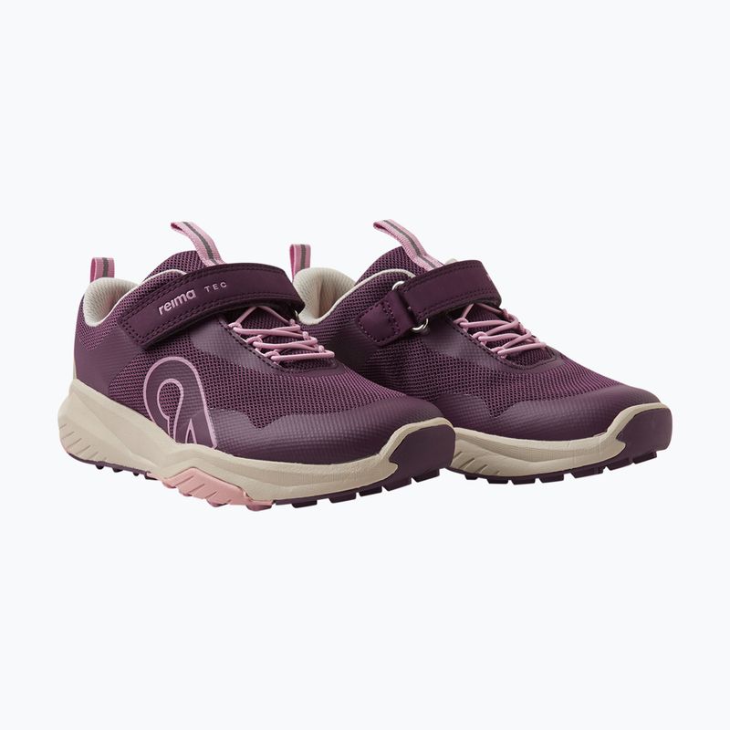Reima Enkkari tmavě fialové dětské barefoot boty 3