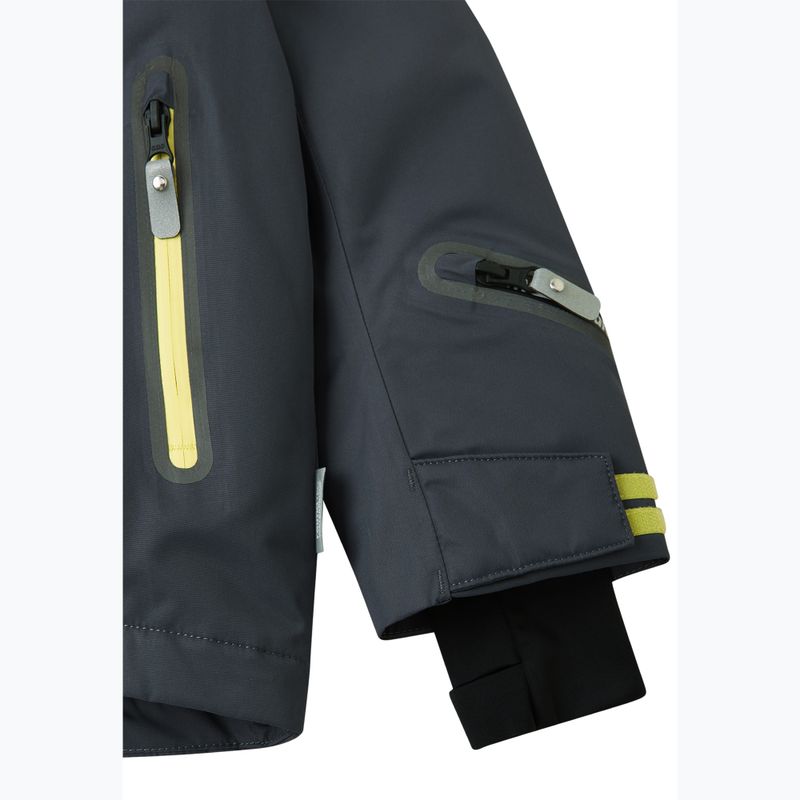 Dětská lyžařská bunda Reima Kairala soft black 9