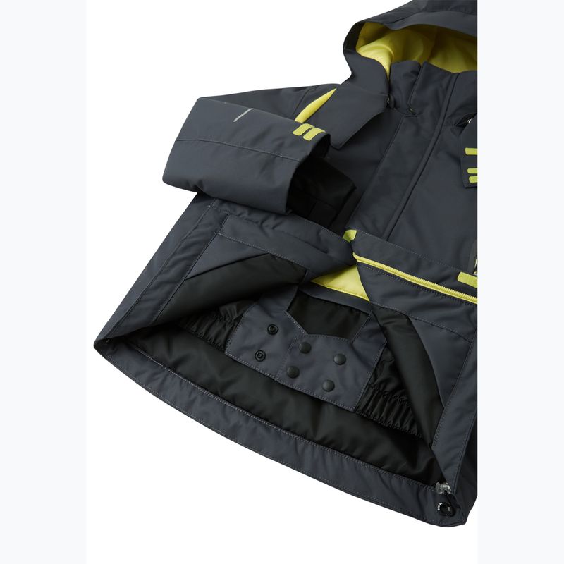 Dětská lyžařská bunda Reima Kairala soft black 11