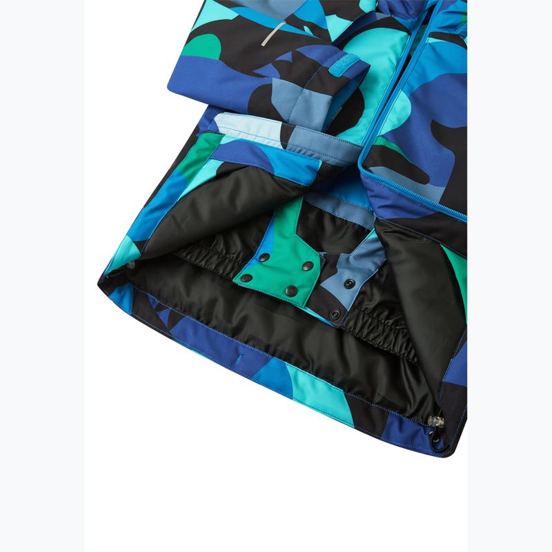 Dětská lyžařská bunda Reima Palsi aquatic 10