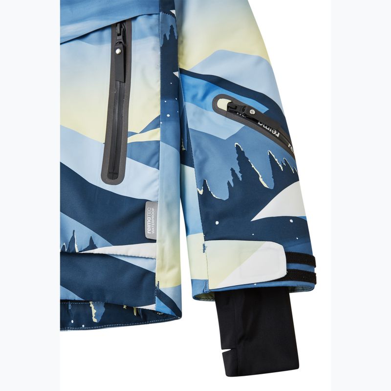 Dětská lyžařská bunda Reima Tirro blue ocean 10