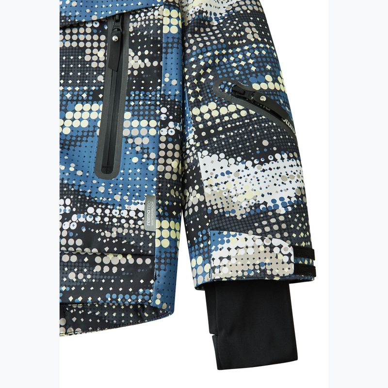 Dětská lyžařská bunda Reima Tirro soft black 10