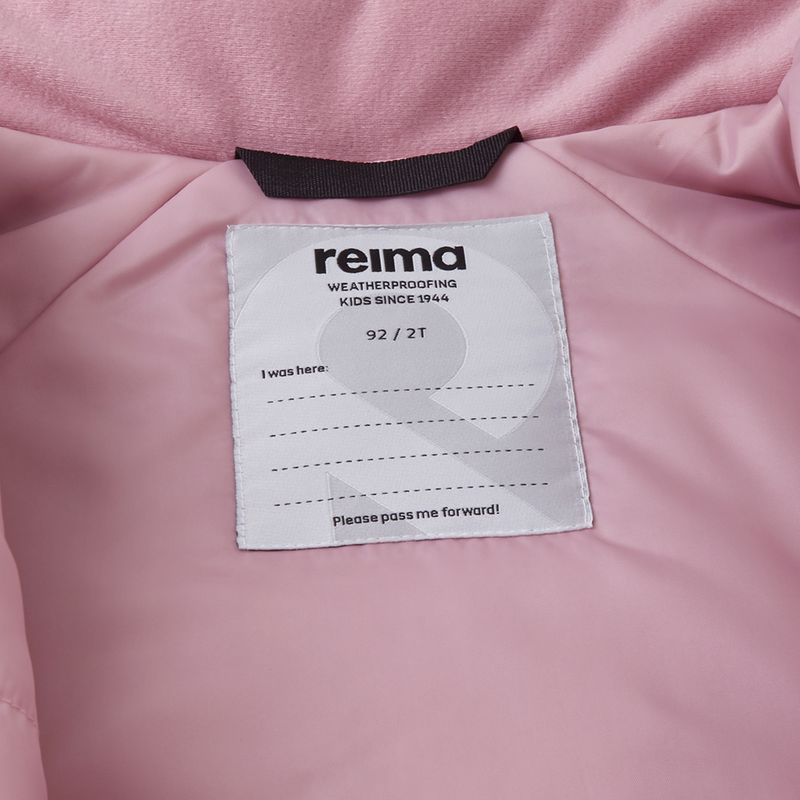 Dětský overal Reima Puhuri grey pink 6