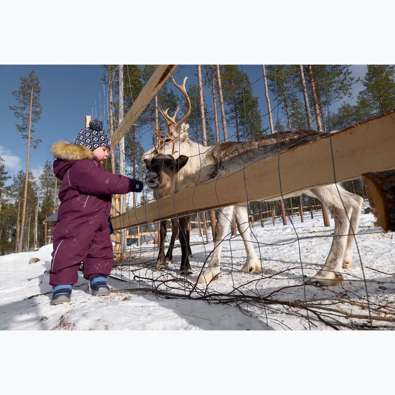 Dětský overal Reima Aapua deep purple 10