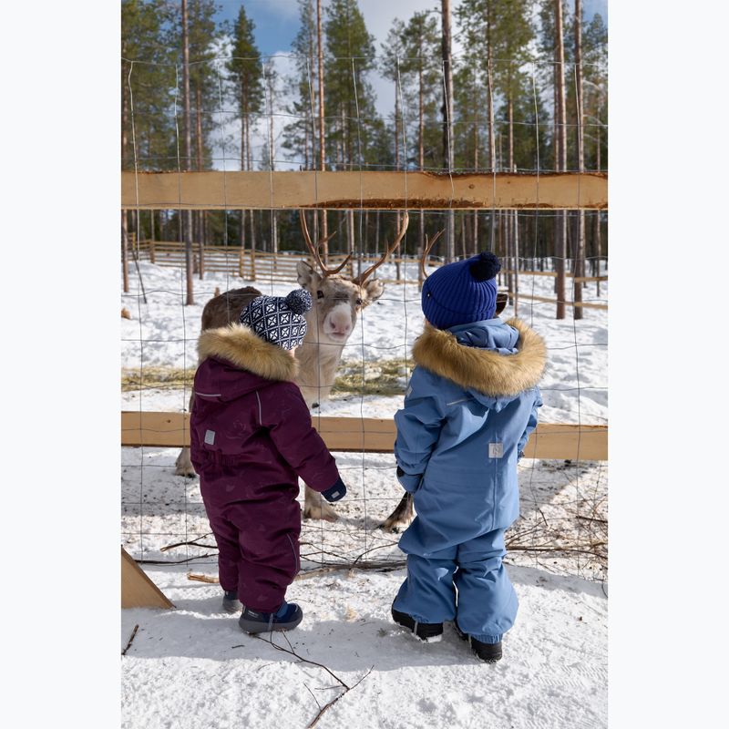 Dětský overal Reima Aapua deep purple 12