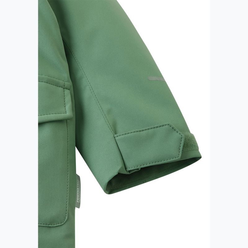 Dětská zimní bunda Reima Mutka green clay 10