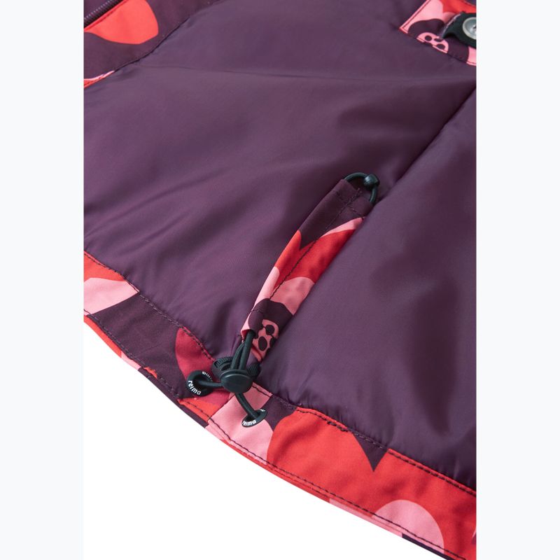 Dětská zimní bunda Reima Muurame deep purple 11