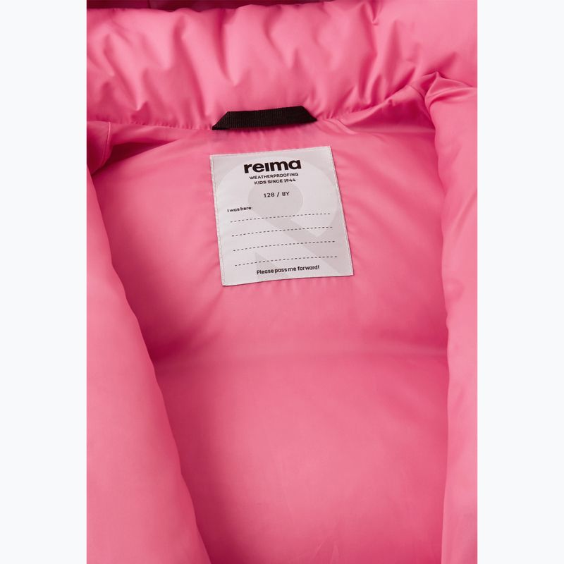 Dětská péřová bunda Reima Paimio soft coral 6