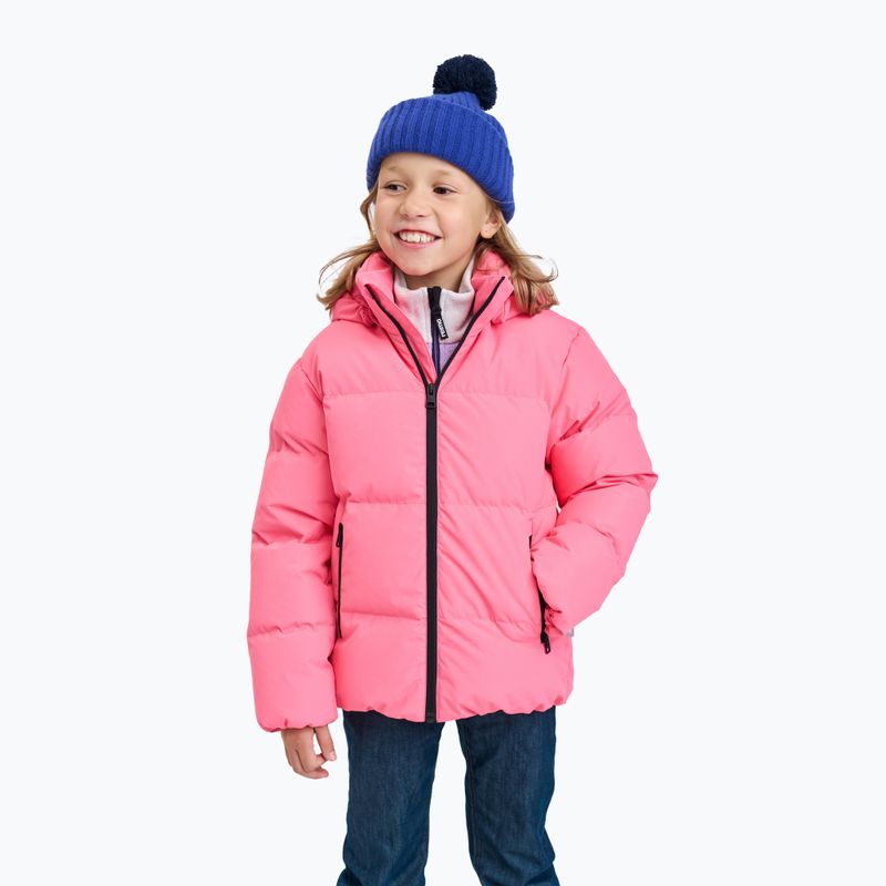Dětská péřová bunda Reima Paimio soft coral 11
