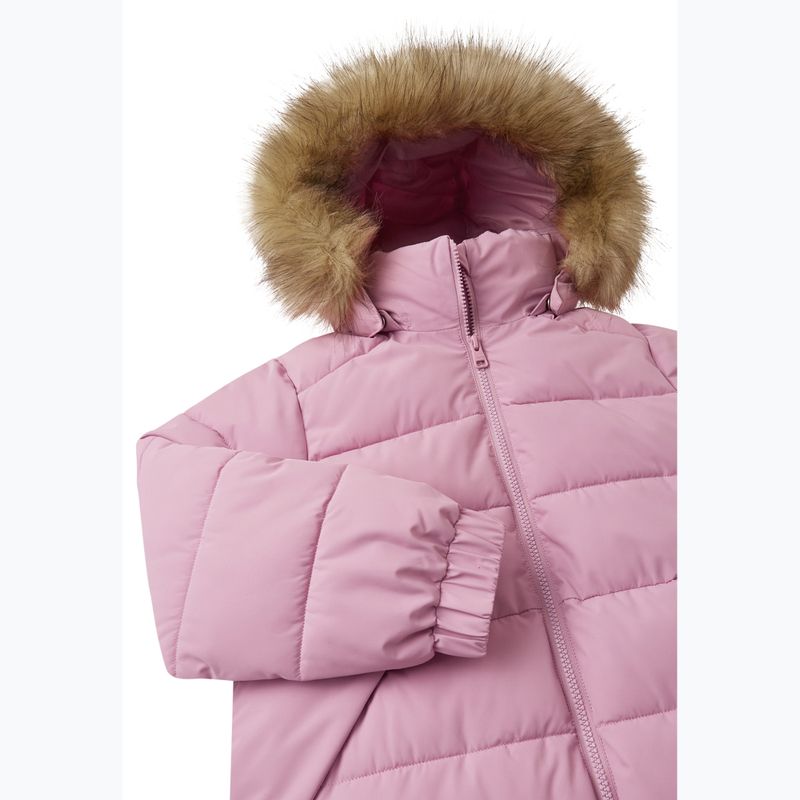 Dětská péřová bunda Reima Luvia grey pink 4