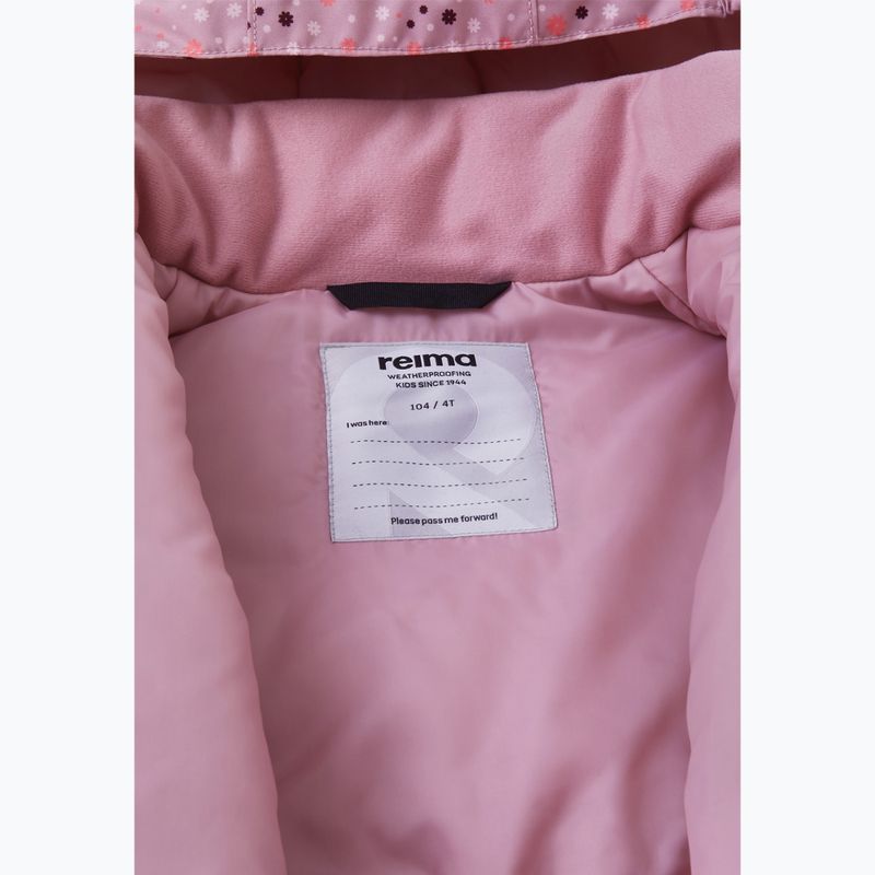 Dětská bunda Reima Taipale grey pink 6