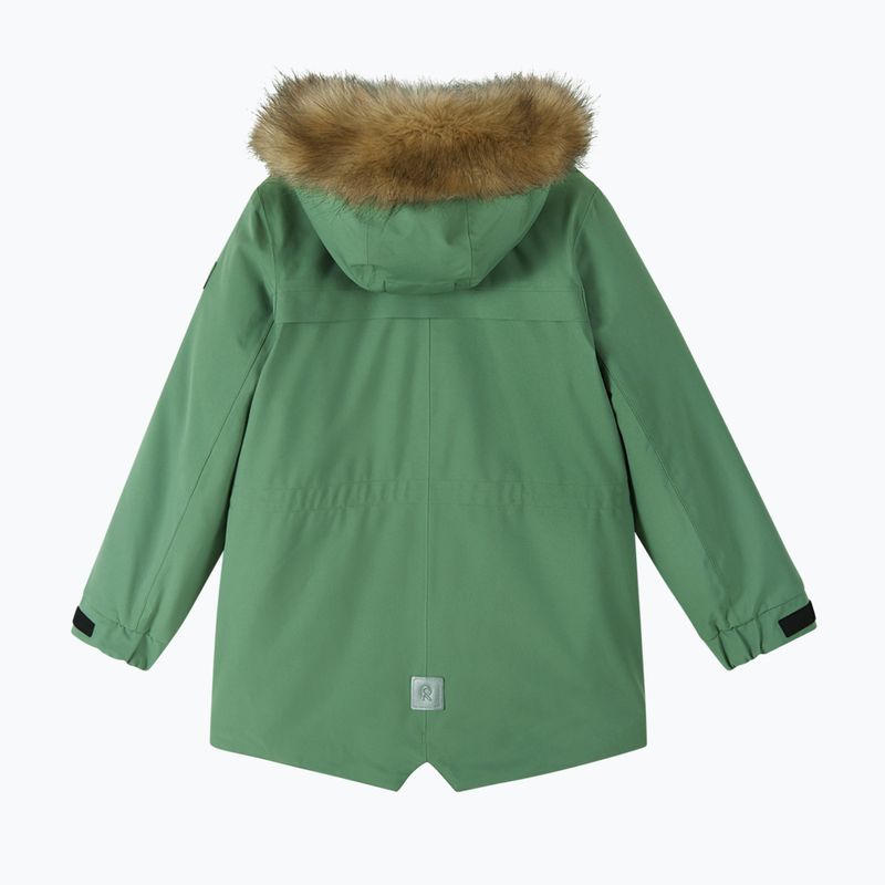 Dětská zimní bunda Reima Ajaton green clay 2