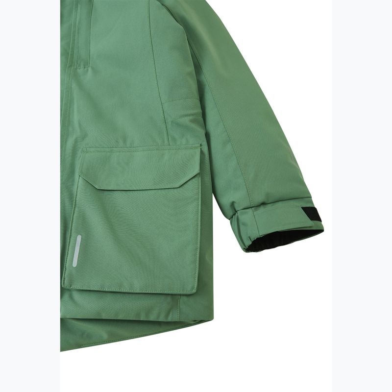Dětská zimní bunda Reima Ajaton green clay 5