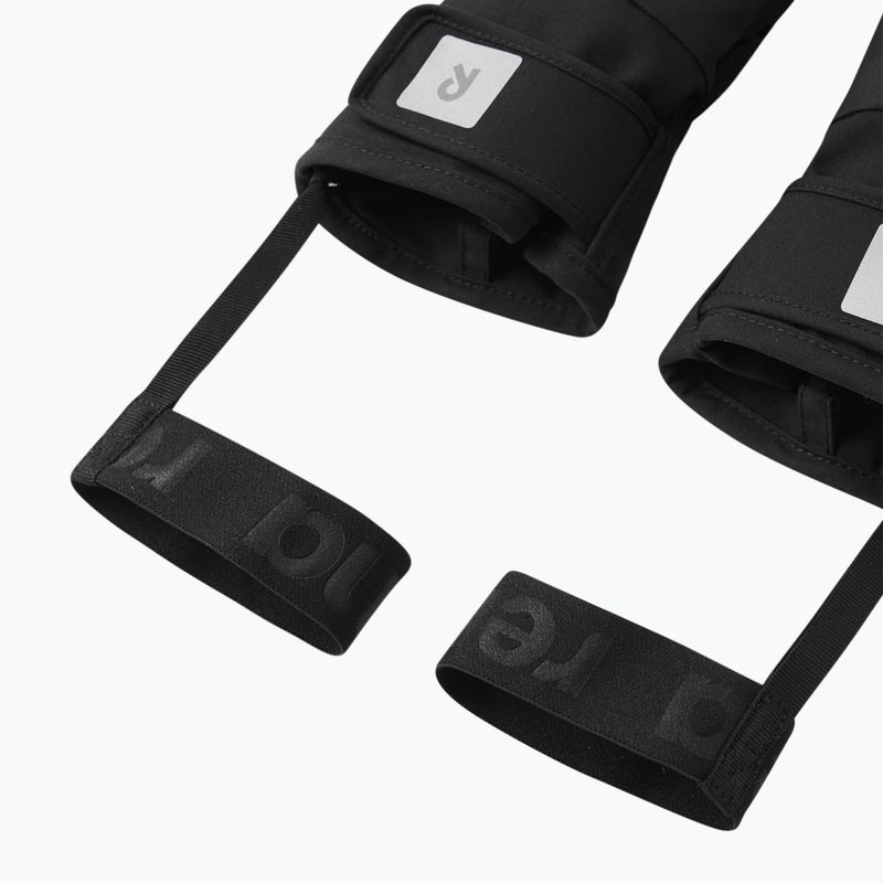 Dětské lyžařské rukavice Reima Hanskas black 3