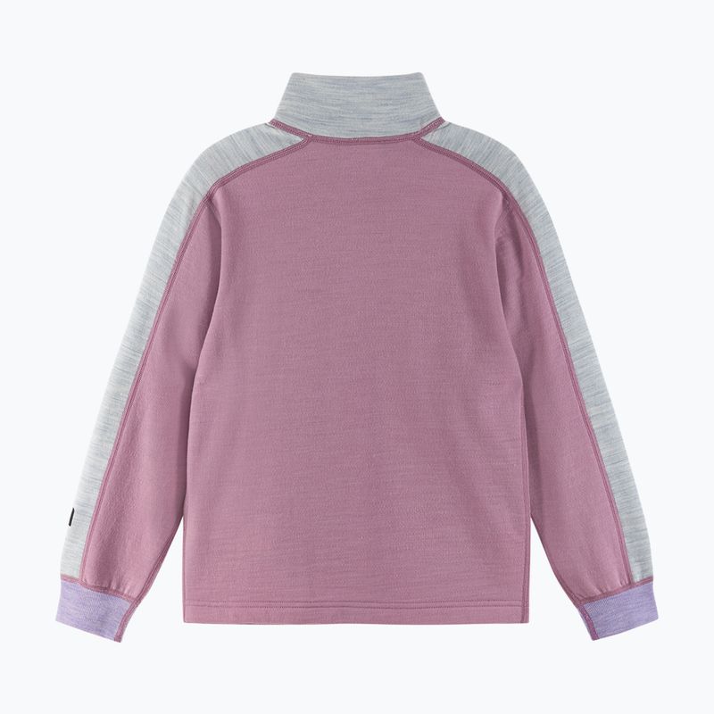 Dětská fleecová mikina Reima Merin grey pink 2