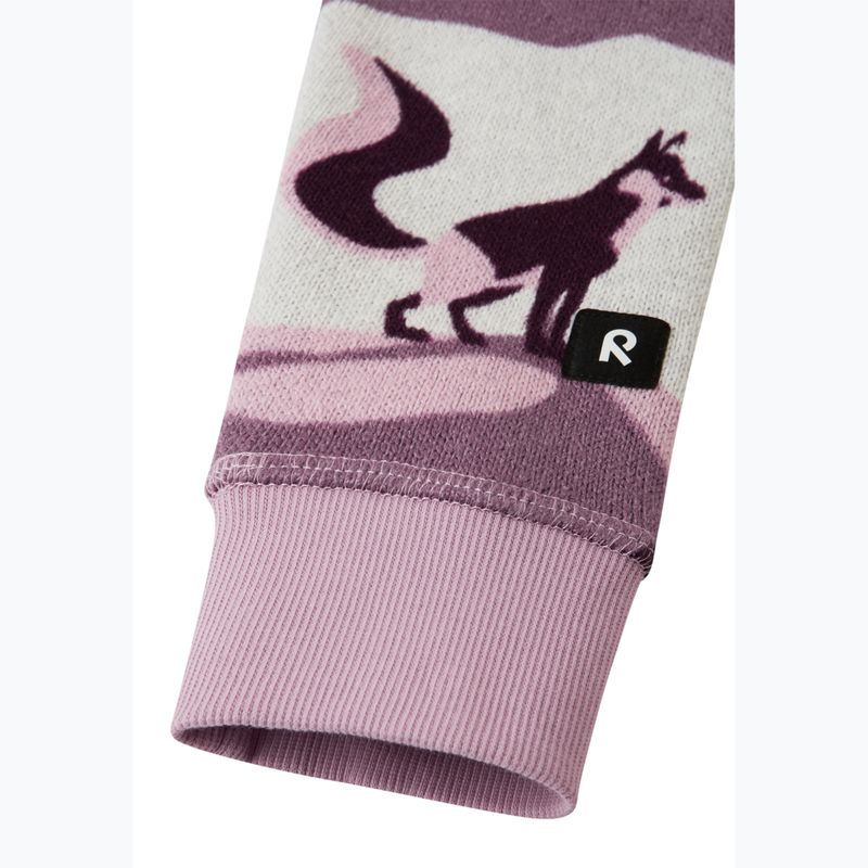 Dětská mikina Reima Ornament deep purple 5