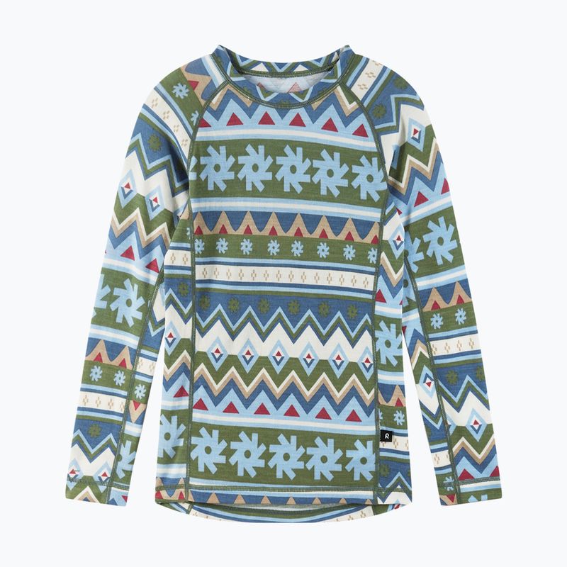 Dětské termo prádlo Reima Taitoa green clay 3