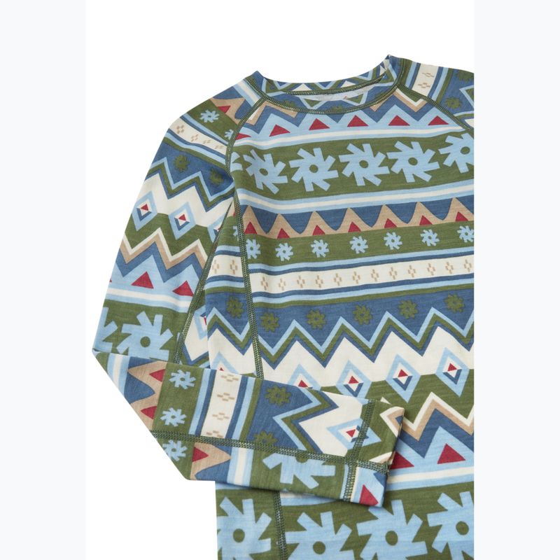 Dětské termo prádlo Reima Taitoa green clay 4