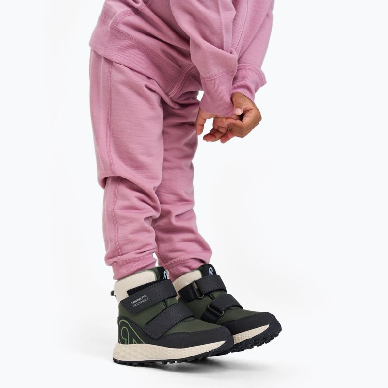 Dětské sněhule Reima Hallava thyme green 8