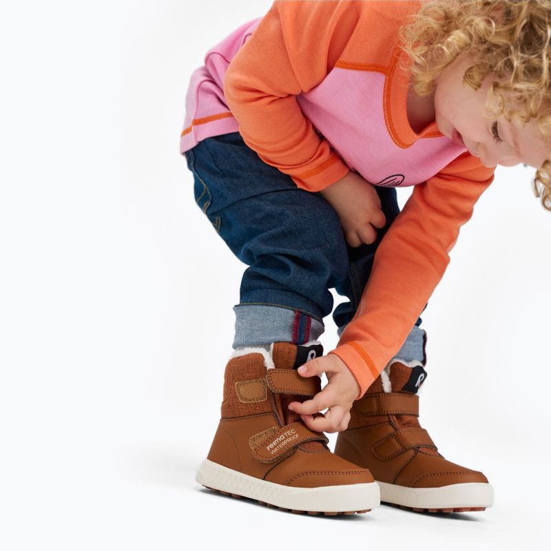 Dětské sněhule Reima Pyrytys cinnamon brown 9