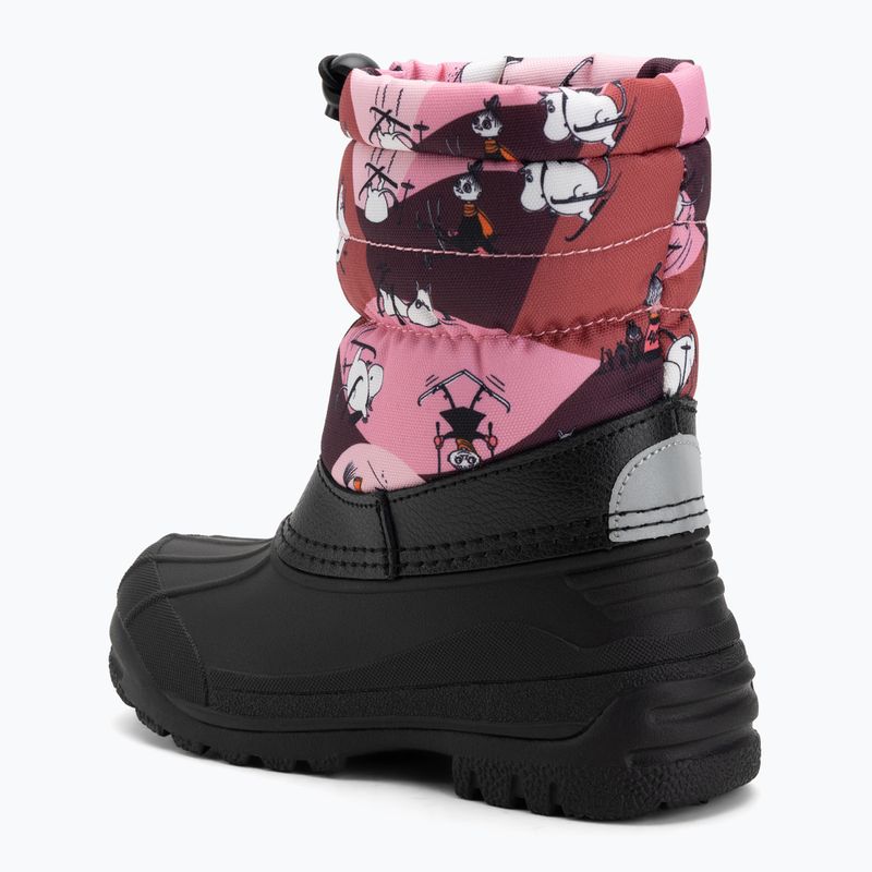 Dětské sněhule Reima Moomin Nefar rose pink 3