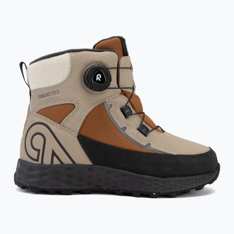 Dětské sněhule Reima Hallava Quicklock earthy beige 2