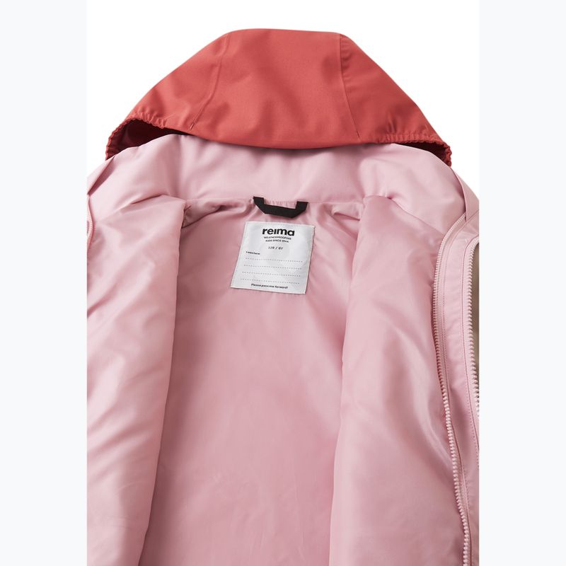 Dětská softshellová bunda Reima Sysma grey pink 7